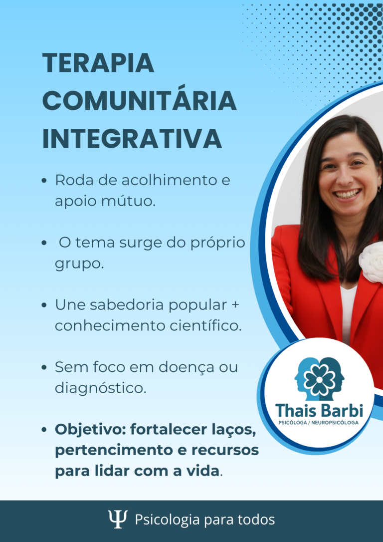 Capa do grupo de apoio - terapia comunitária integrativa