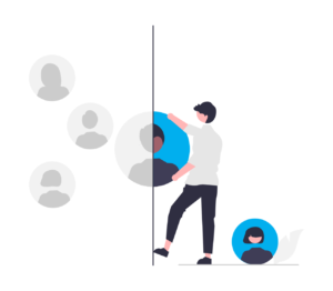 Desenho de um filtro metafórico